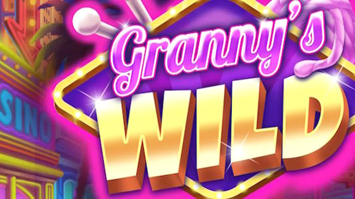 Granny's Wild slot machine interface com tema vibrante e colorido