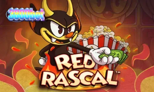 Interface do jogo Red Rascal com tema de parque de diversões